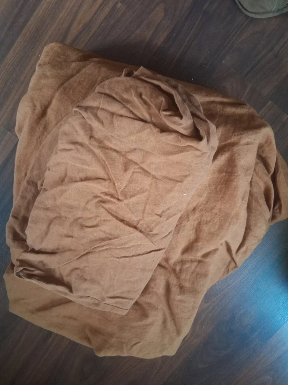 Bed Threads RUST F/Q Rust 100% Flax Linen Duvet Cover Set. 2 Euro Shams